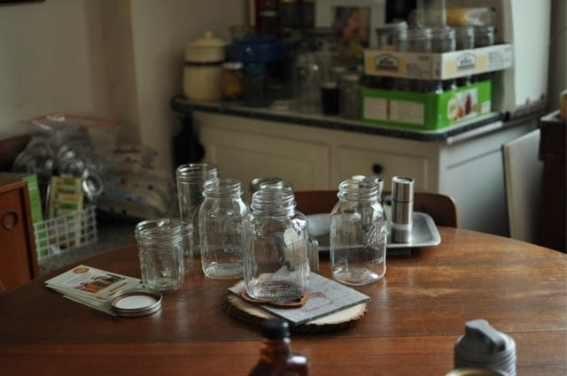 empty jars