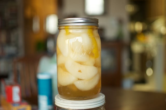 finished pears